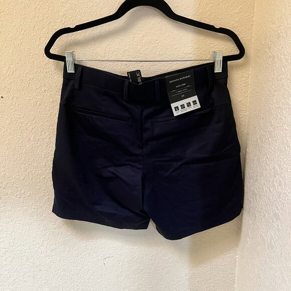 Banana Republic 7" Aiden Shorts Core Temp Size 30 Brand New with Tags Navy Blue - Picture 2 of 4